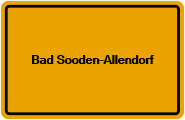 Grundbuchauszug Bad Sooden-Allendorf